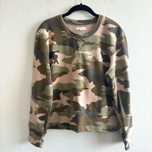 Madewell Green and Tan Crew Neck Sweater - Picture 4 of 12